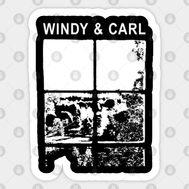 Windy and Carl Sticker by PulpCover